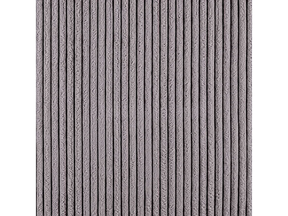 Futonschlafsofa grau Cord mit zwei Sitzplätzen 145 cm breit