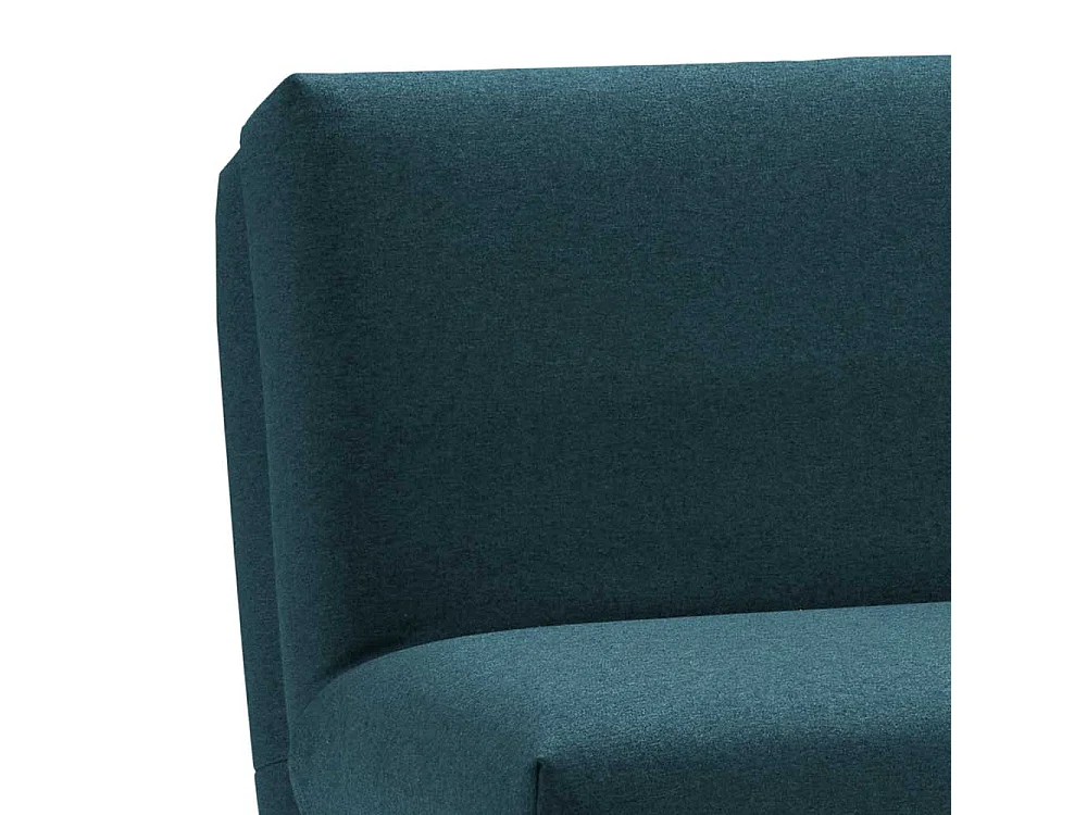 Klappsofa in Petrol Schlaffunktion