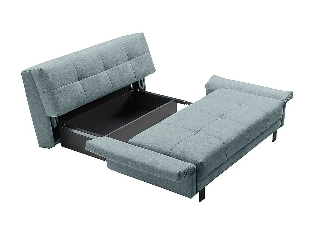 Zweisitzer ausziehbar in modernem Design abklappbaren Armlehnen