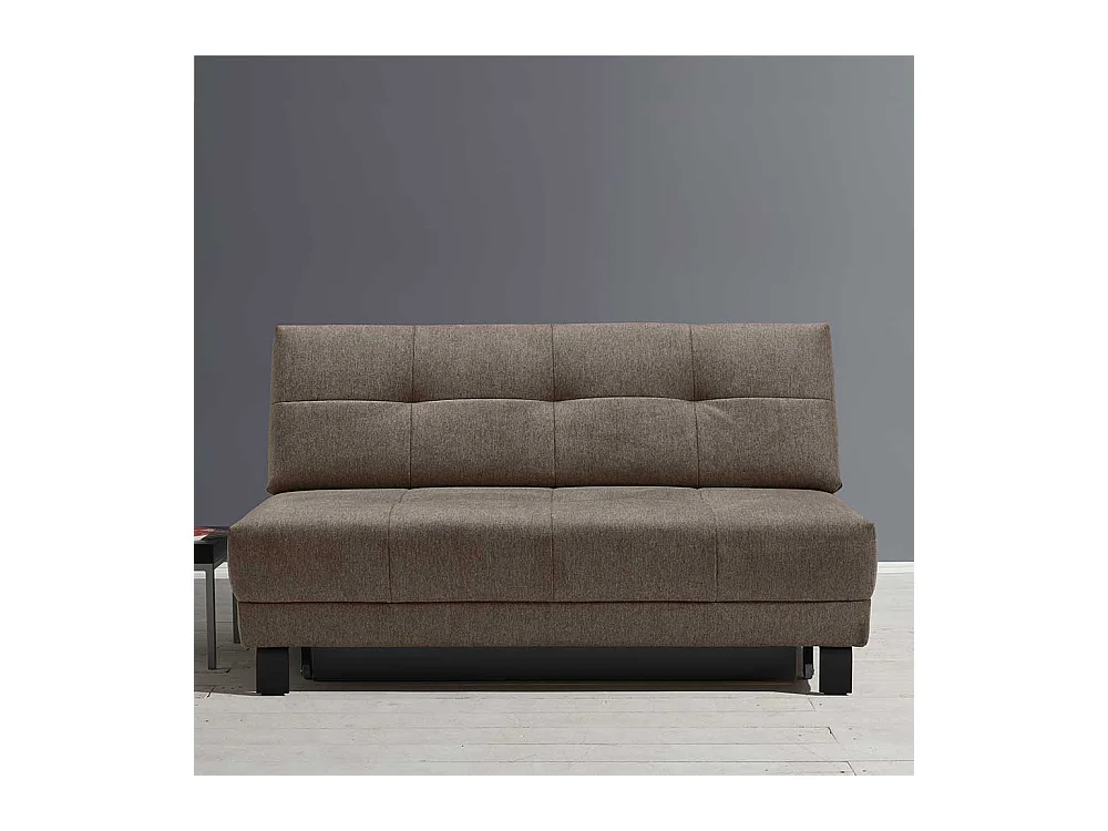 Klappcouch in modernem Design Vierfußgestell aus Metall