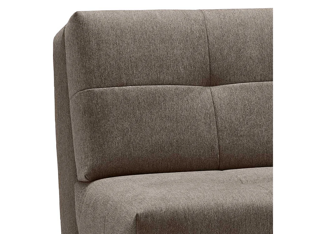 Klappcouch in modernem Design Vierfußgestell aus Metall