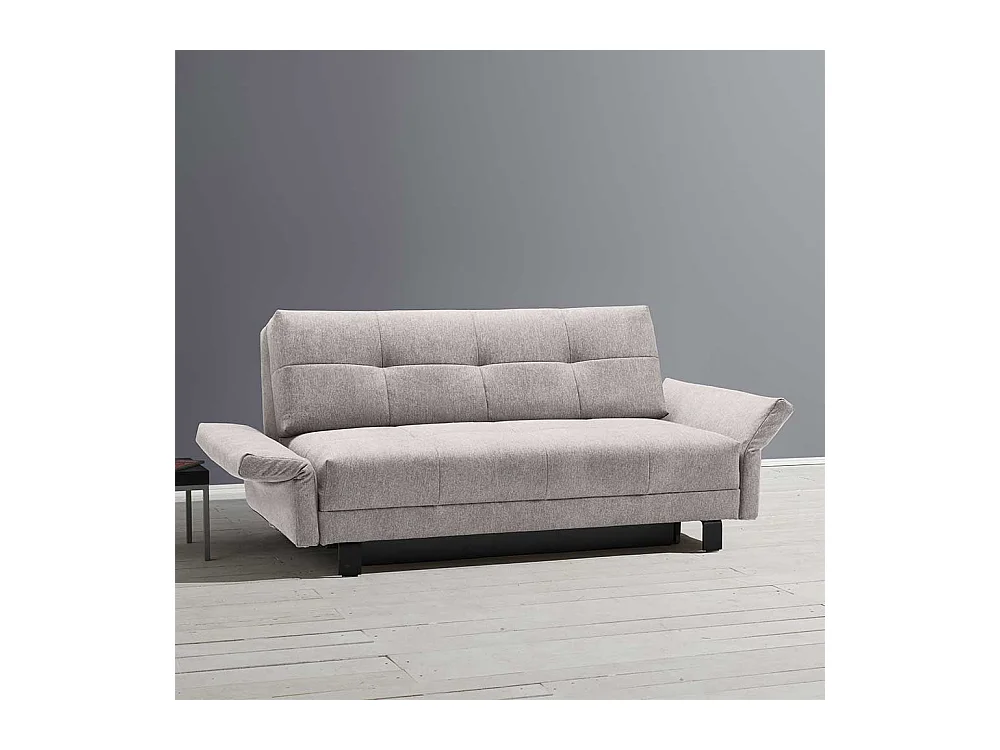 Zweisitzer Schlafsofas mit Faltmechanik Flachgewebe