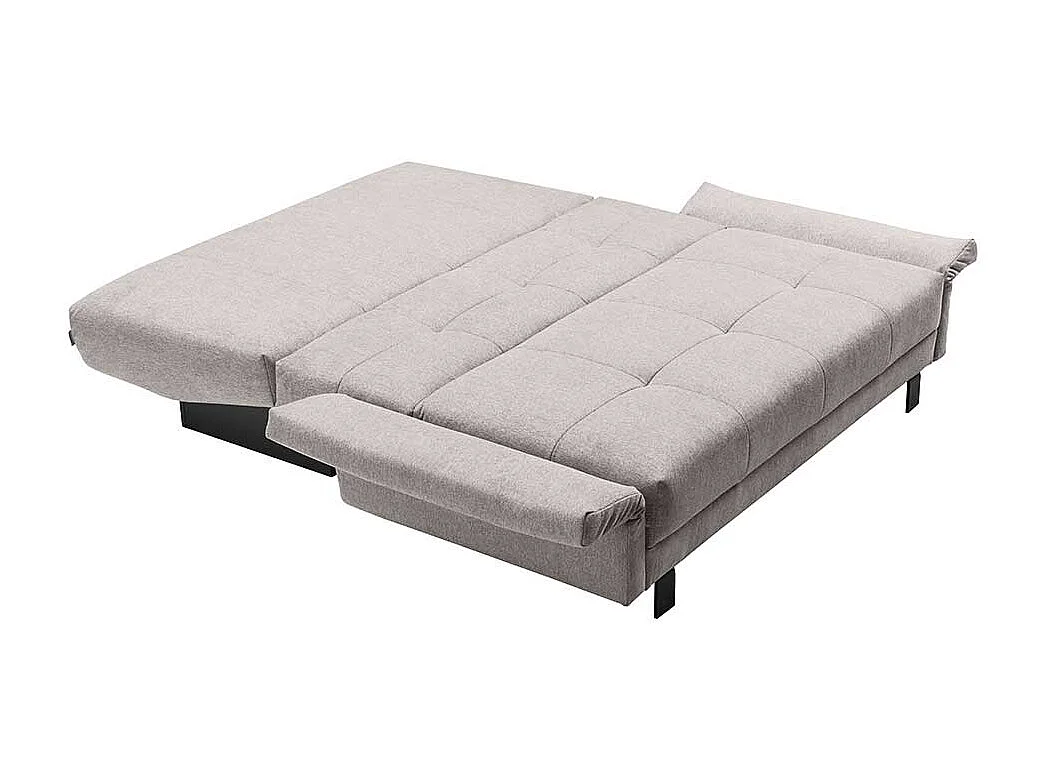 Zweisitzer Schlafsofas mit Faltmechanik Flachgewebe