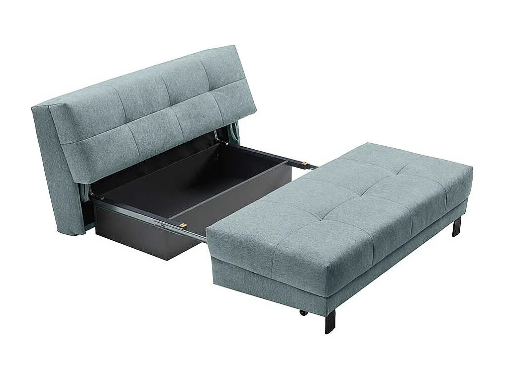 Wohnzimmer Couch mit Schlaffunktion Bettkasten