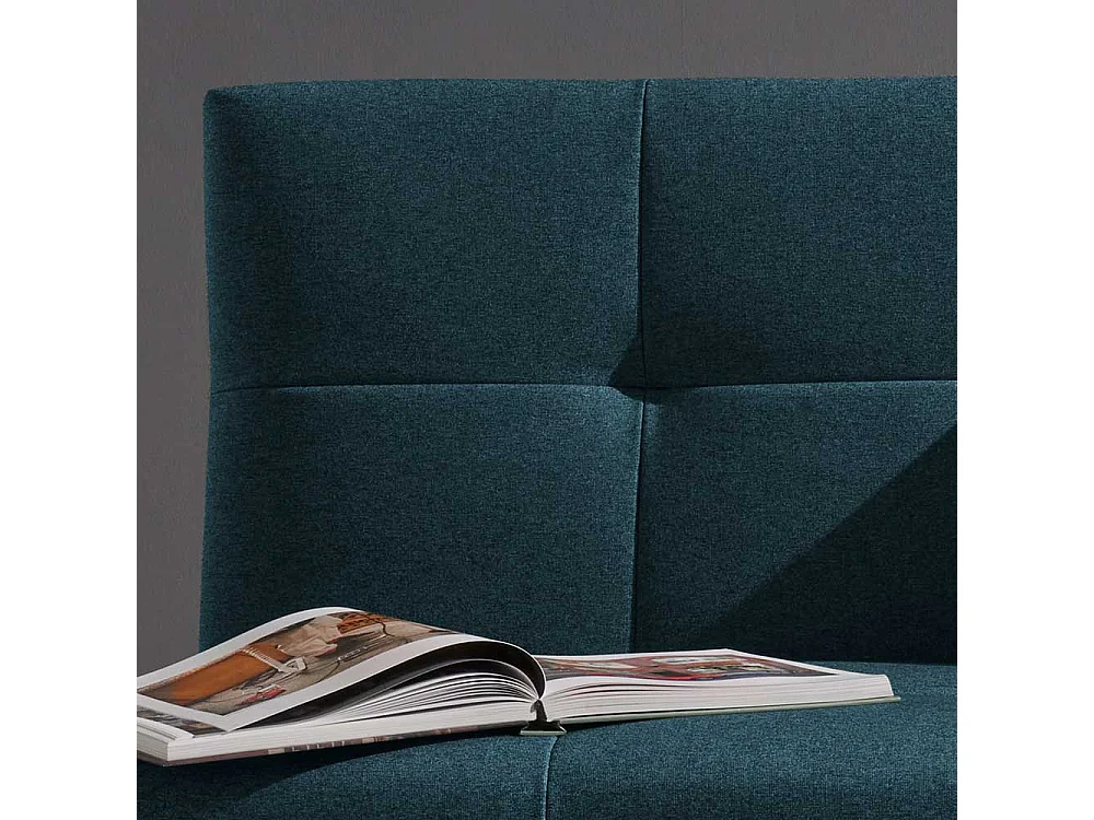 Schlafsofa in Petrol modern