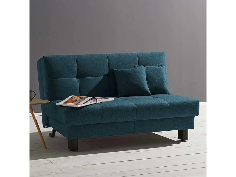 Schlafsofa in Petrol modern