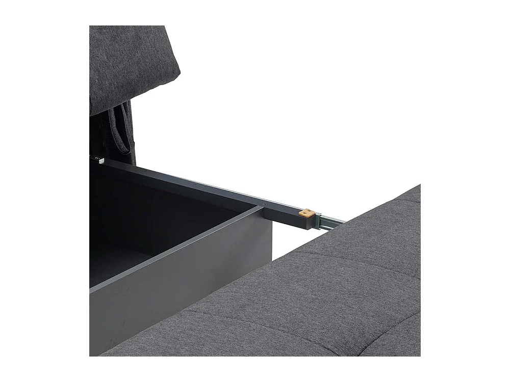 Schlafsofa Made in Germany Rücken echt bezogen