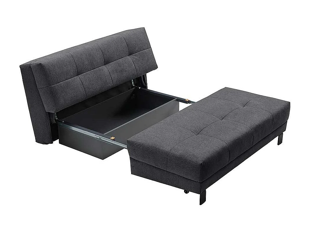 Schlafsofa Made in Germany Rücken echt bezogen