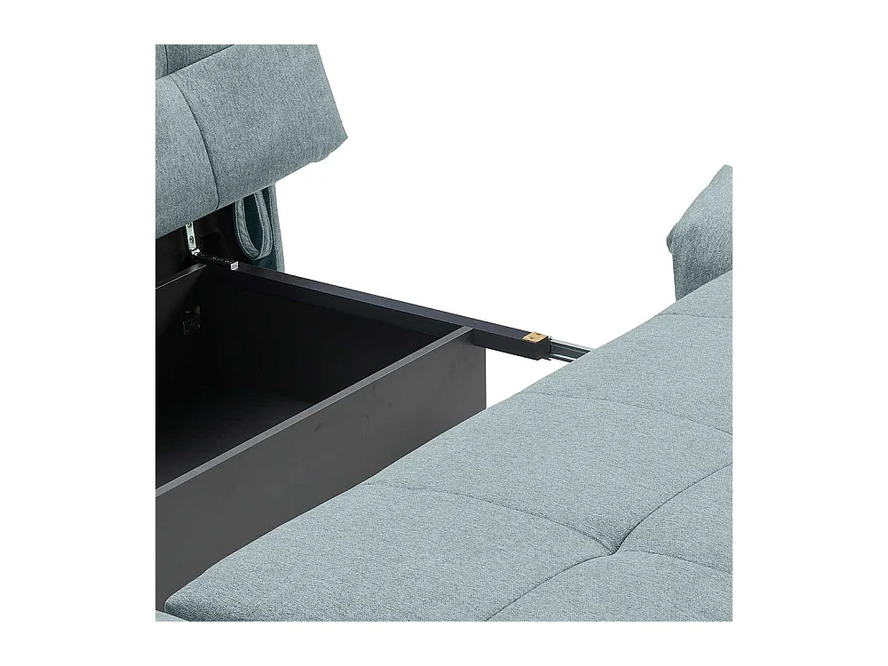 Zweisitzer ausziehbar in modernem Design abklappbaren Armlehnen