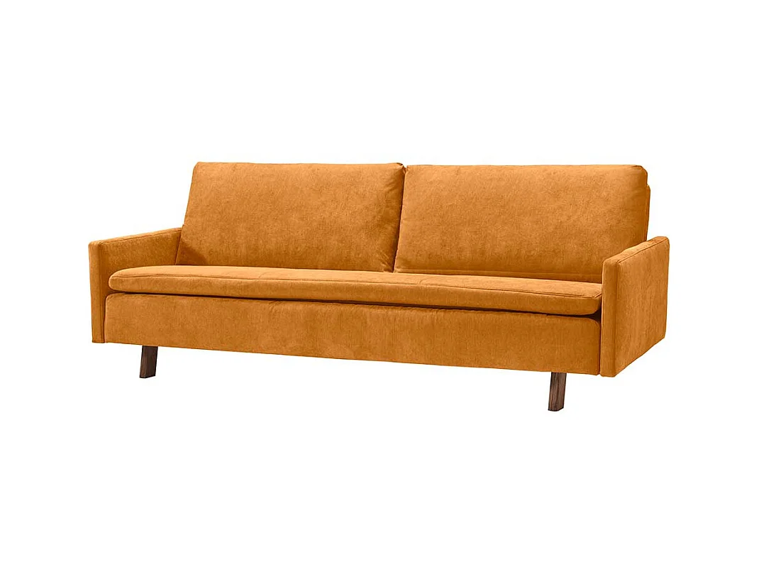 Liegesofa modern Gelb Made in Germany Rücken Klappmechanik