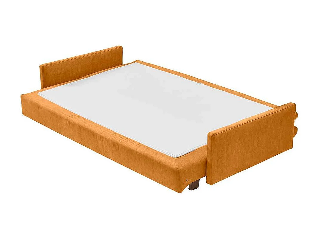 Liegesofa modern Gelb Made in Germany Rücken Klappmechanik