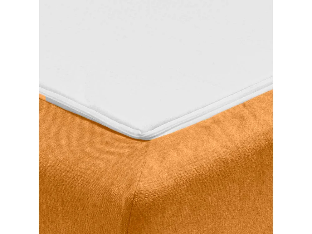 Liegesofa modern Gelb Made in Germany Rücken Klappmechanik