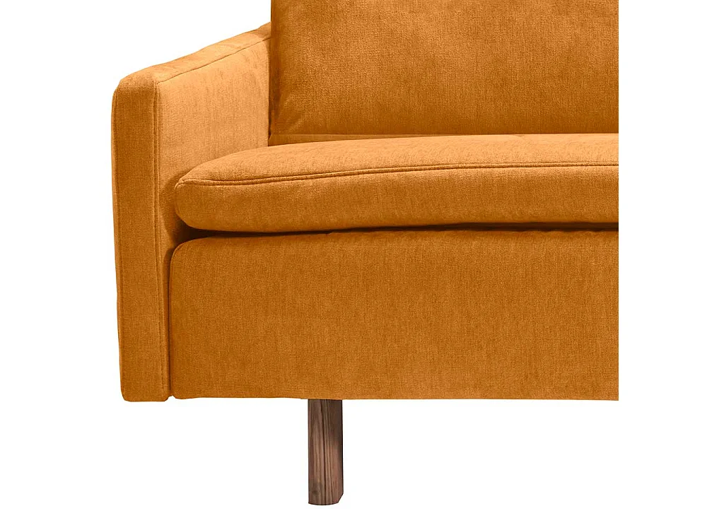 Liegesofa modern Gelb Made in Germany Rücken Klappmechanik