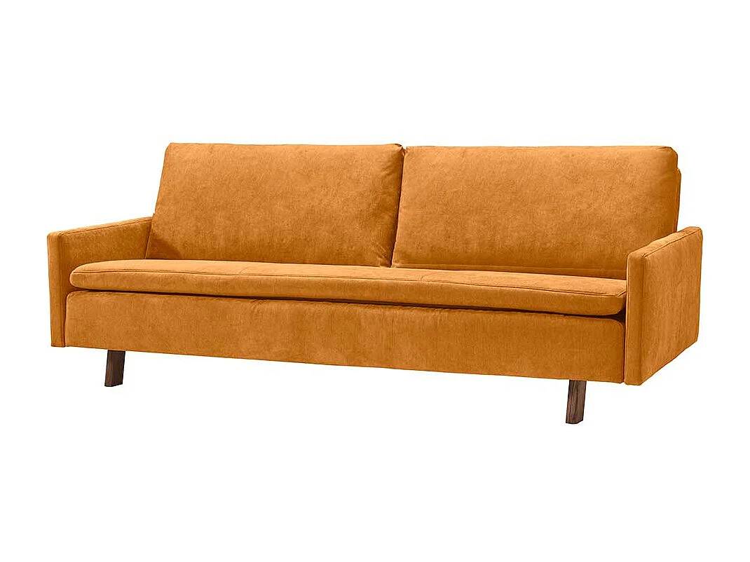 Liegesofa modern Gelb Made in Germany Rücken Klappmechanik