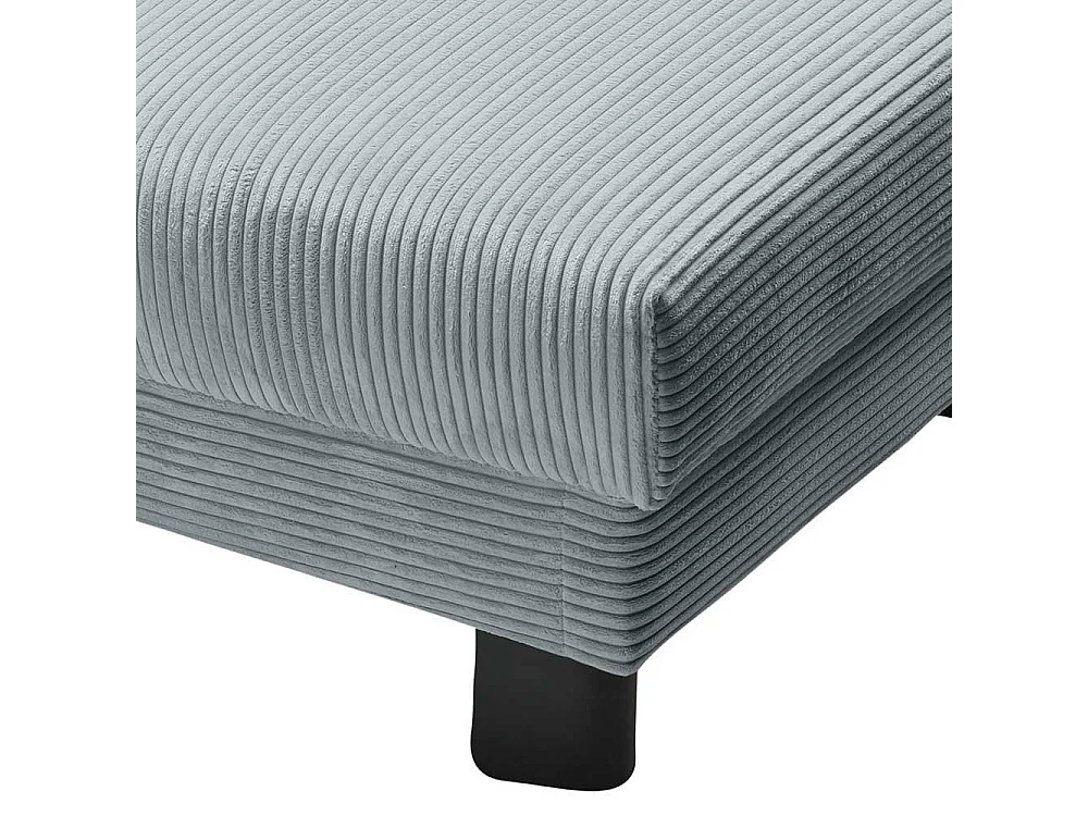 Futonschlafsofa modern in Hellblau Faltmechanik