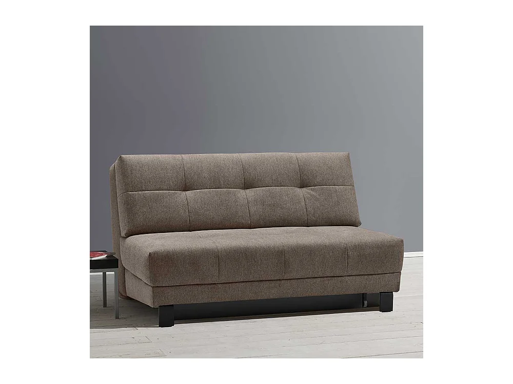 Klappcouch in modernem Design Vierfußgestell aus Metall