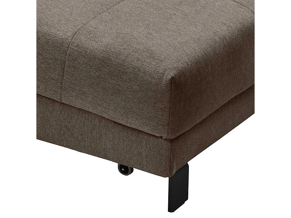 Klappcouch in modernem Design Vierfußgestell aus Metall