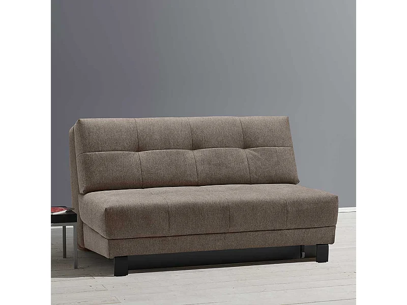 Klappcouch in modernem Design Vierfußgestell aus Metall