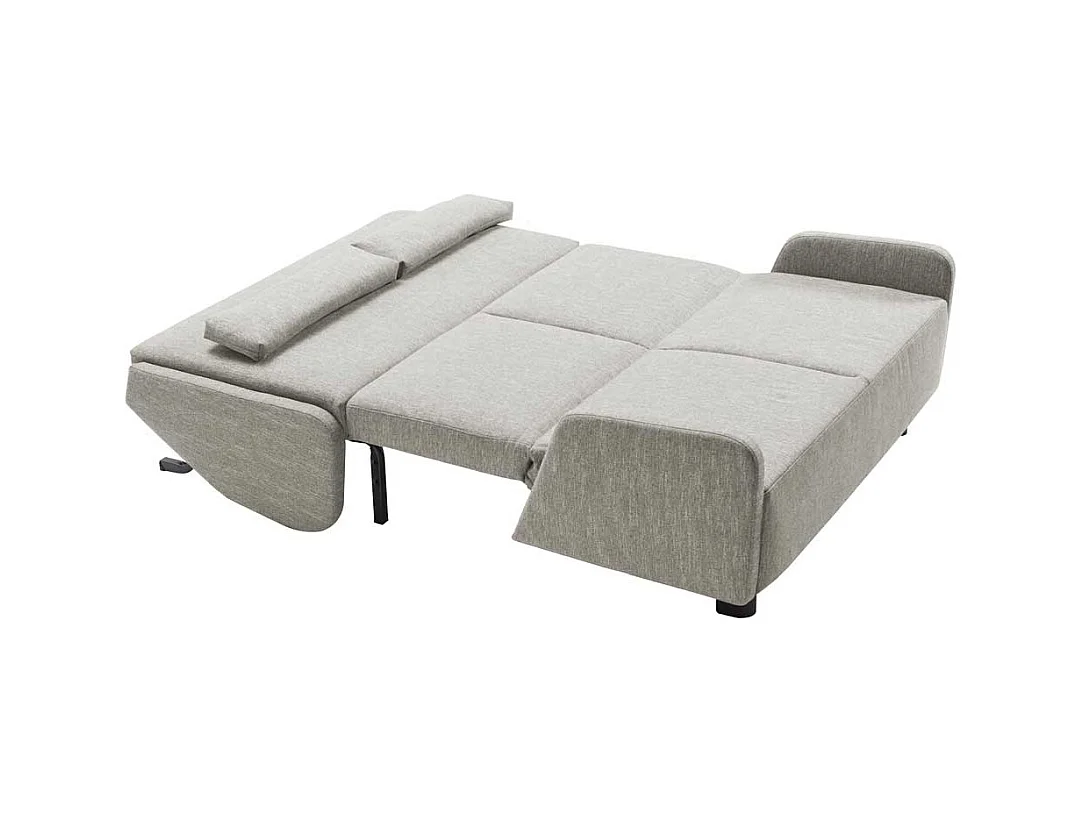 Schlafsofa in Beige Webstoff Made in Germany