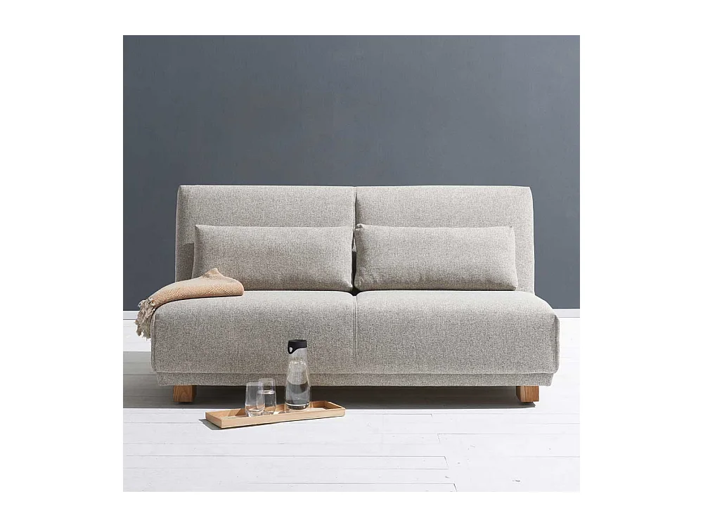 Funktionssofa in Beige Stoff Made in Germany