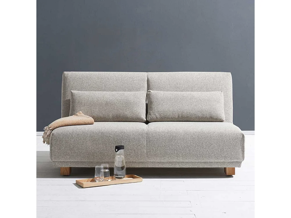 Funktionssofa in Beige Stoff Made in Germany