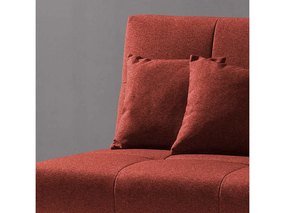 Funktionssofa in Dunkelrot Schlaffunktion