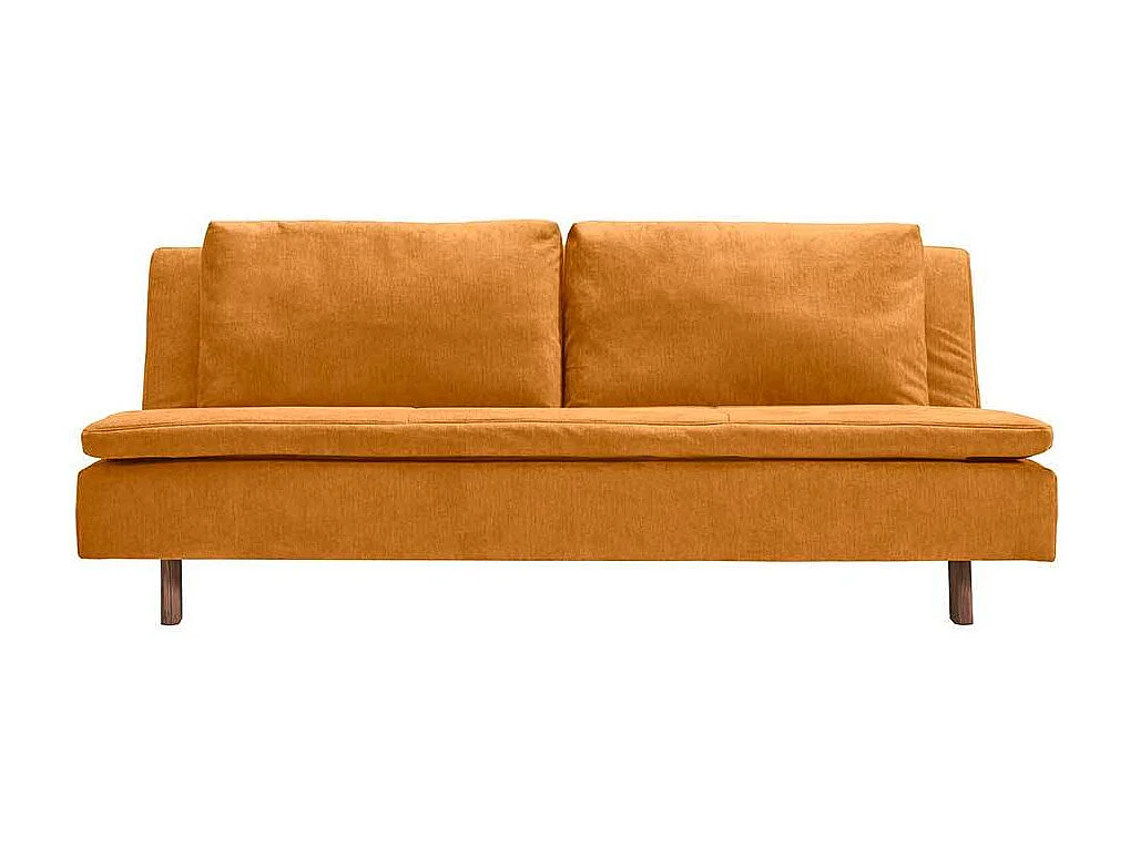 Dreisitzer Sofa mit Rücken Klappmechanik Microvelour
