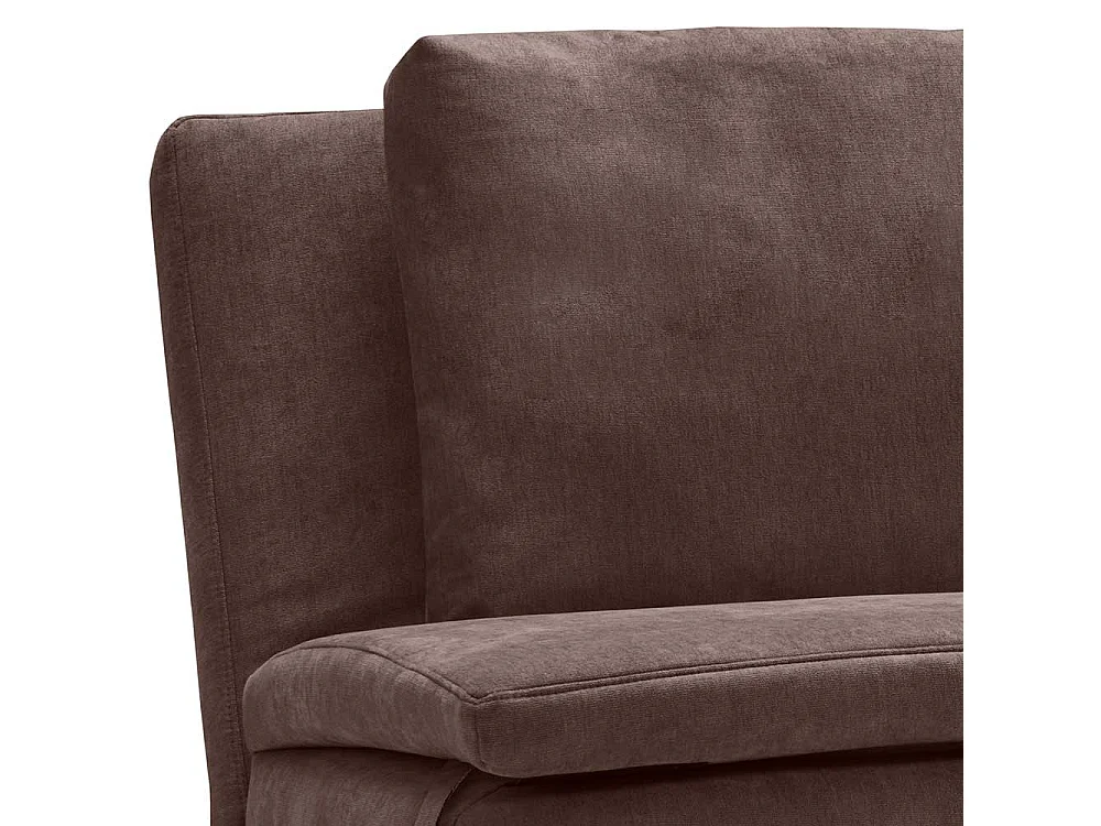 Bettcouch dunkelbraun mit Rücken Klappmechanik 45 cm Sitzhöhe