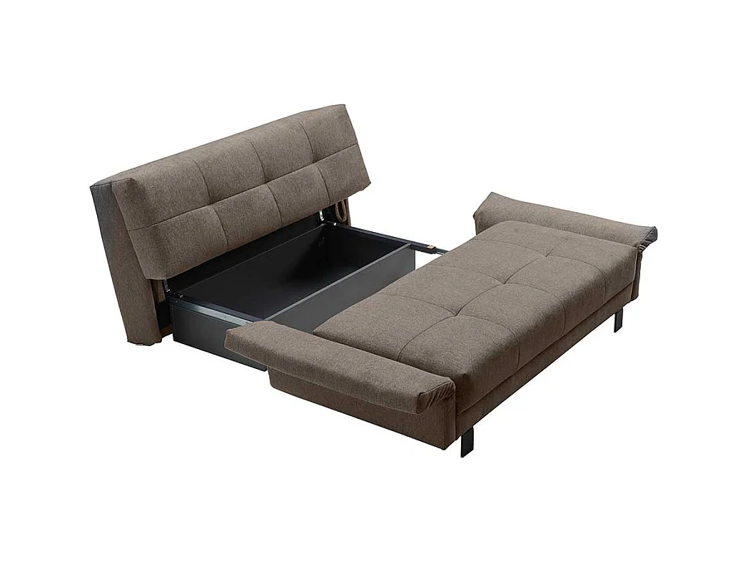 Wohnzimmer Couch mit Schlaffunktion verstellbaren Armlehnen