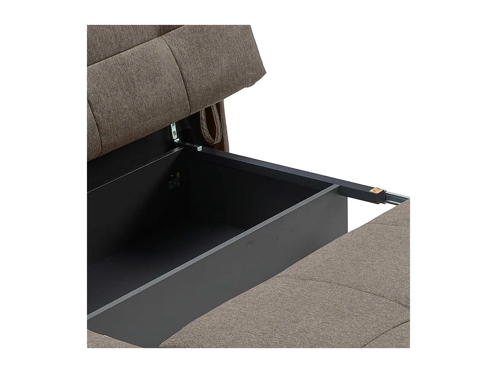 Wohnzimmer Couch mit Schlaffunktion verstellbaren Armlehnen