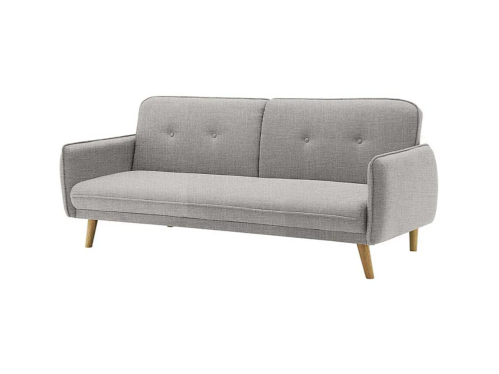 Schlafsofa mit Rücken Klappmechanik Fußgestell aus Holz