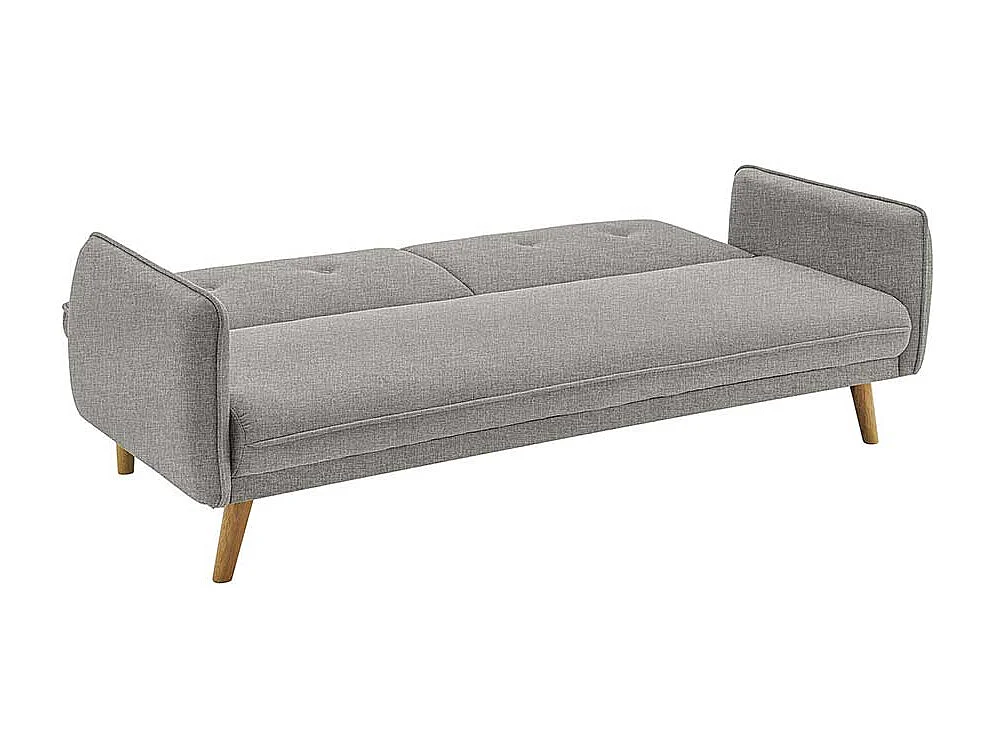 Schlafsofa mit Rücken Klappmechanik Fußgestell aus Holz