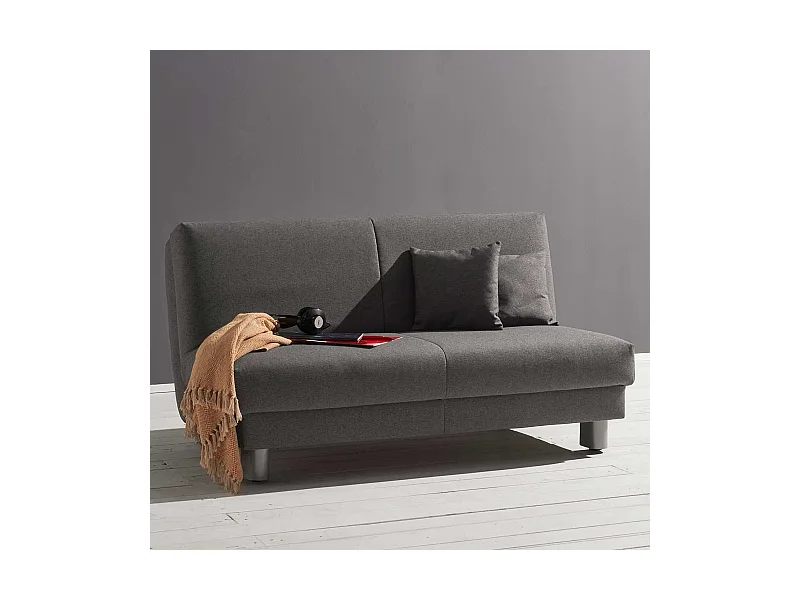 Schlafsofa in Grau Faltmechanik