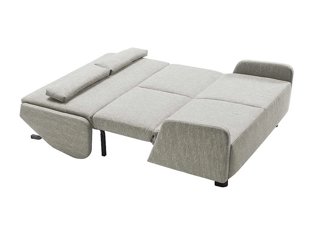 Schlafsofa in Beige Webstoff Made in Germany