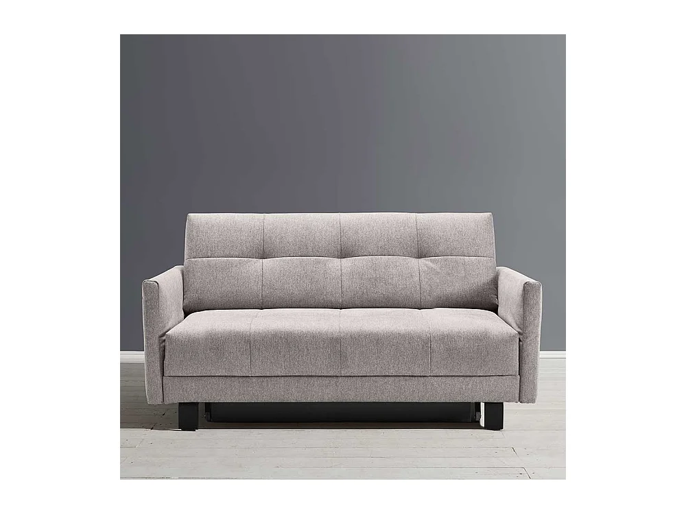 Zweisitzer Schlafsofas mit Faltmechanik Flachgewebe
