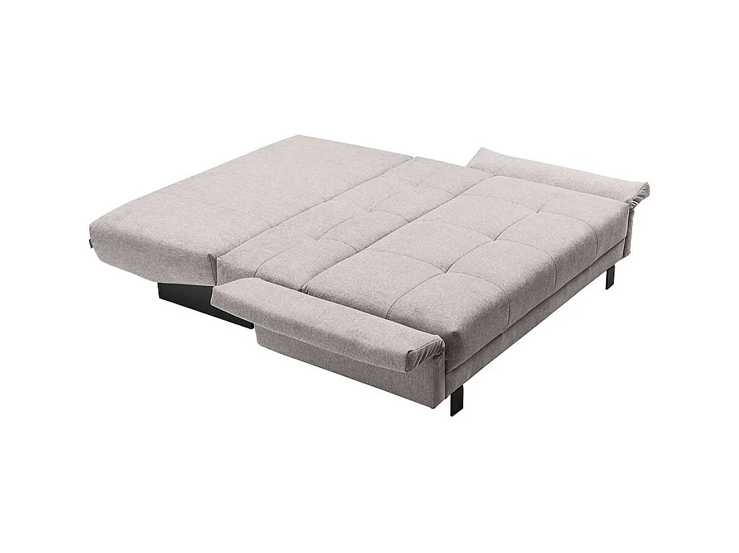 Zweisitzer Schlafsofas mit Faltmechanik Flachgewebe