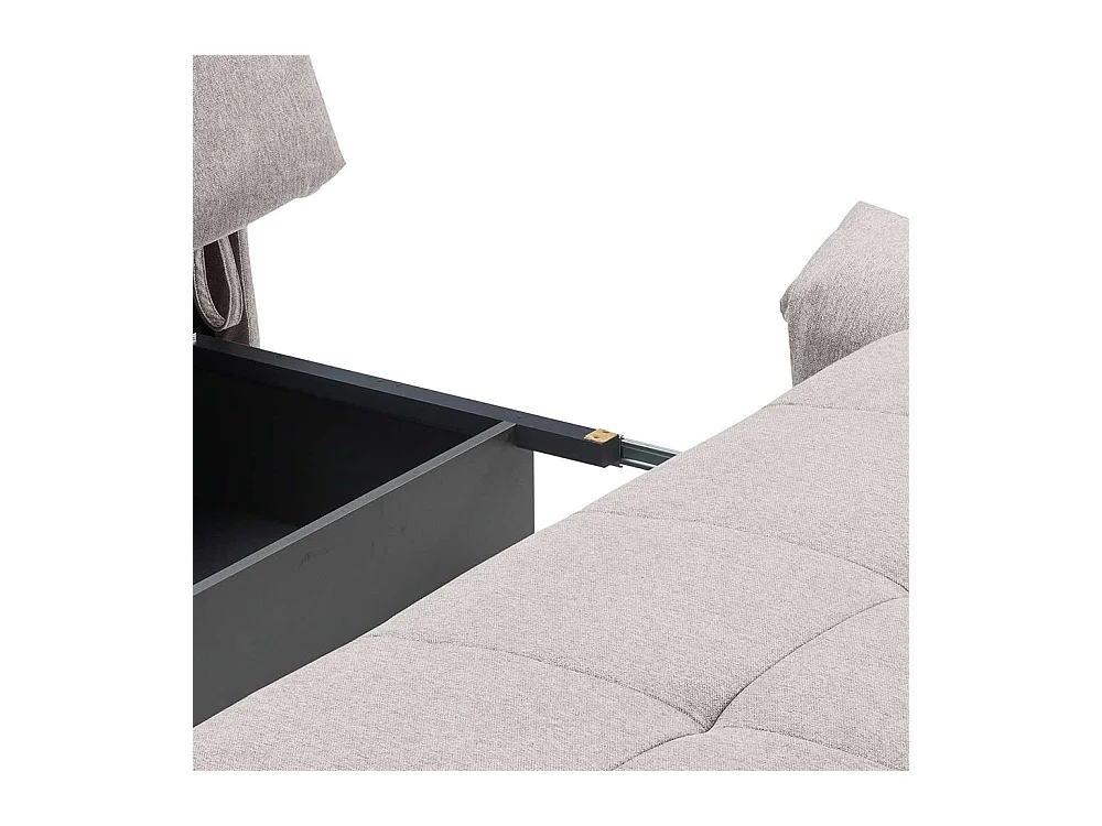 Zweisitzer Schlafsofas mit Faltmechanik Flachgewebe