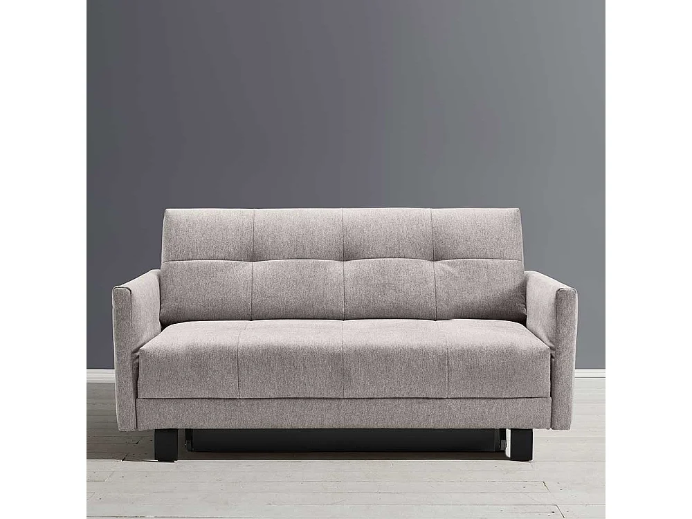 Zweisitzer Schlafsofas mit Faltmechanik Flachgewebe