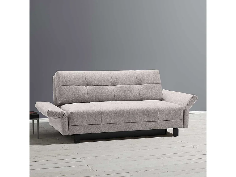 Zweisitzer Schlafsofas mit Faltmechanik Flachgewebe