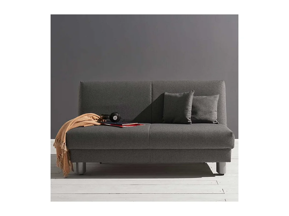 Schlafsofa in Grau Faltmechanik