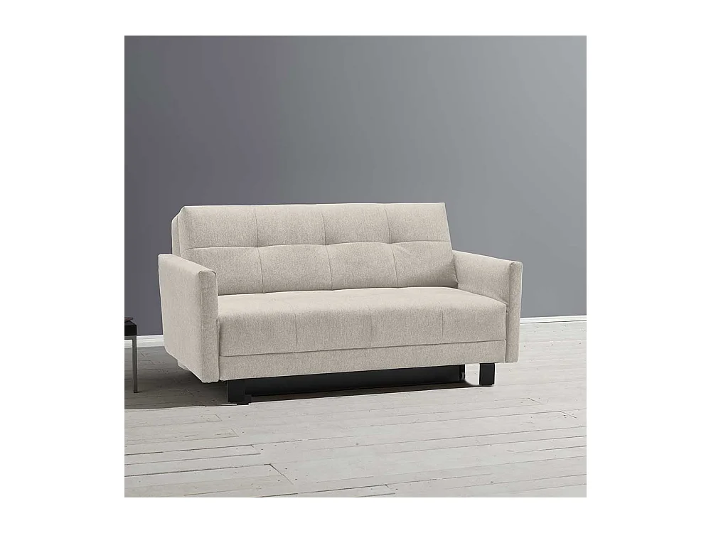 Sofabett in modernem Design abklappbaren Armlehnen