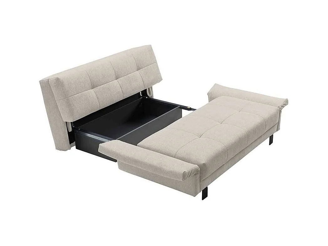 Sofabett in modernem Design abklappbaren Armlehnen