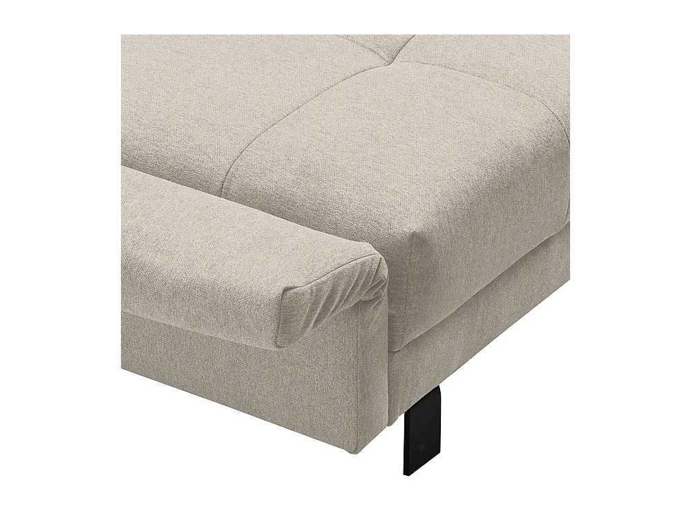 Sofabett in modernem Design abklappbaren Armlehnen