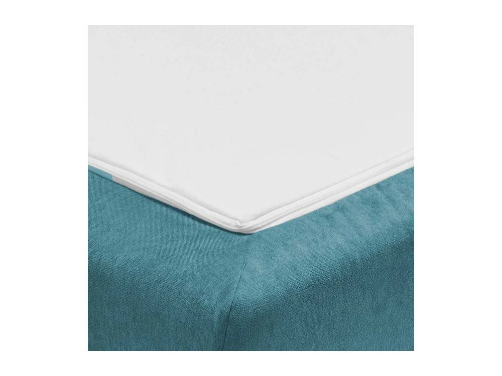 Sofa Bett Petrol modern Made in Germany Microvelour