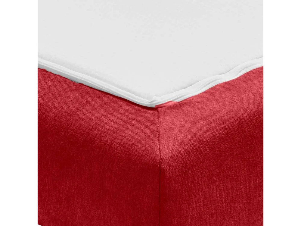 Schlafcouch rot in modernem Design Made in Germany