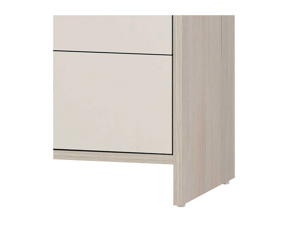 Bad Highboard im Skandi Design vier Schubladen