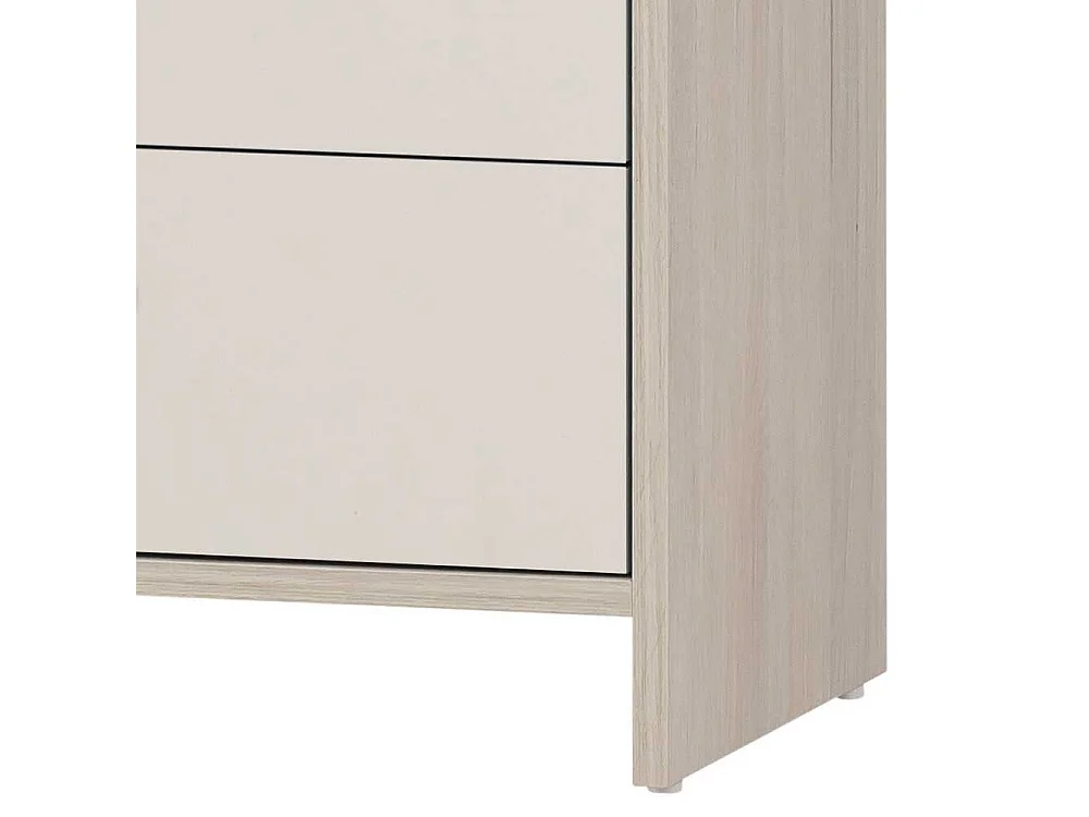 Bad Highboard im Skandi Design vier Schubladen