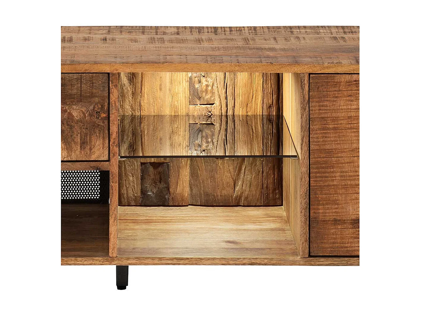 Flachstrecke Wohnzimmer im Industry und Loft Stil 180 cm breit