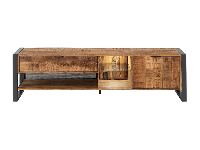 Flachstrecke Wohnzimmer im Industry und Loft Stil 180 cm breit