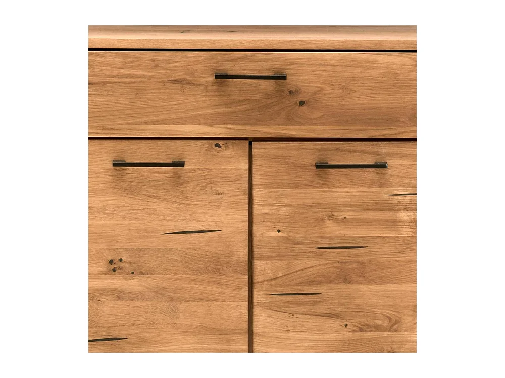 Hochkommode Vertiko Schrank mit Drehtüren und einer Schublade